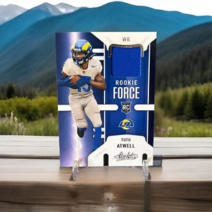 2021 Panini Absolute Rookie Force Relics Insert #RF-TAT TUTU ATWELL Rookie RC - Picture 1 of 2