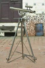 Nautical Telescope With Tripod Stand Watching Spyglass Telescope Stainless Steel