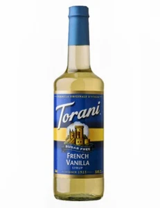 Torani Sugar Free French Vanilla Syrup(750 mL), G-French Vanilla-sf - Picture 1 of 5
