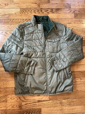 CHAQUETA AISLANTE DE TERRENO VERDE MEDIO Merrell para hombre ajuste más delgado JMF25664 Foto 1 de 4