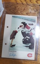 1971/72 Columbian NHL Action Hockey Photo Ken Dryden Rookie VG/ VG+ Toronto Sun