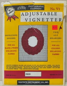 Vintage Testrite Adjustable Darkroom Print Vignetter - Enhance Your B&W Prints! - Picture 1 of 3