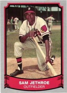 Sam Jethroe 1989 Pacific Boston Braves Baseball Trading Card - Bild 1 von 4