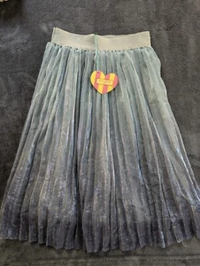 Hayden Girls Multicolor Metallic Striped Pull On Skirt Small Girls - Picture 1 of 7