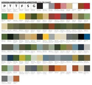 Mission Models Acrylic Non-Solvent Based Scale Model Paint 1oz Choose Your Color - Picture 1 of 304
