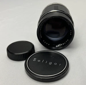 Soligor 135mm f/2.8 Telephoto Camera Lens Screw Mount No.783281 Japan with caps - Picture 1 of 10