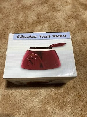 New CHOCOLATE TREAT MAKER Melter Molds Cooling Rack Forks Sticks Recipes SALTON - Изображение 1 из 4