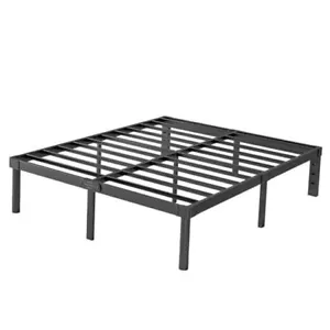 18 Inch California King Bed Frames Metal Platform No Box Spring Needed Easy - Picture 1 of 7