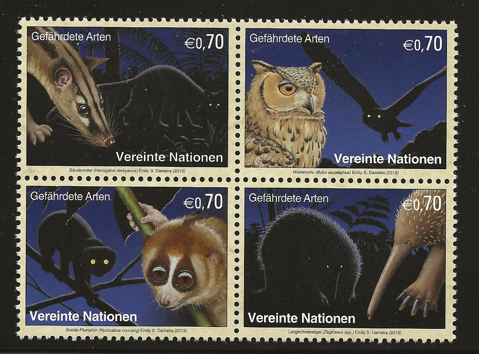 UN Scott #Vienna 534-37, Block of 4 2013 Complete FVF MNH - Image 1 of 1