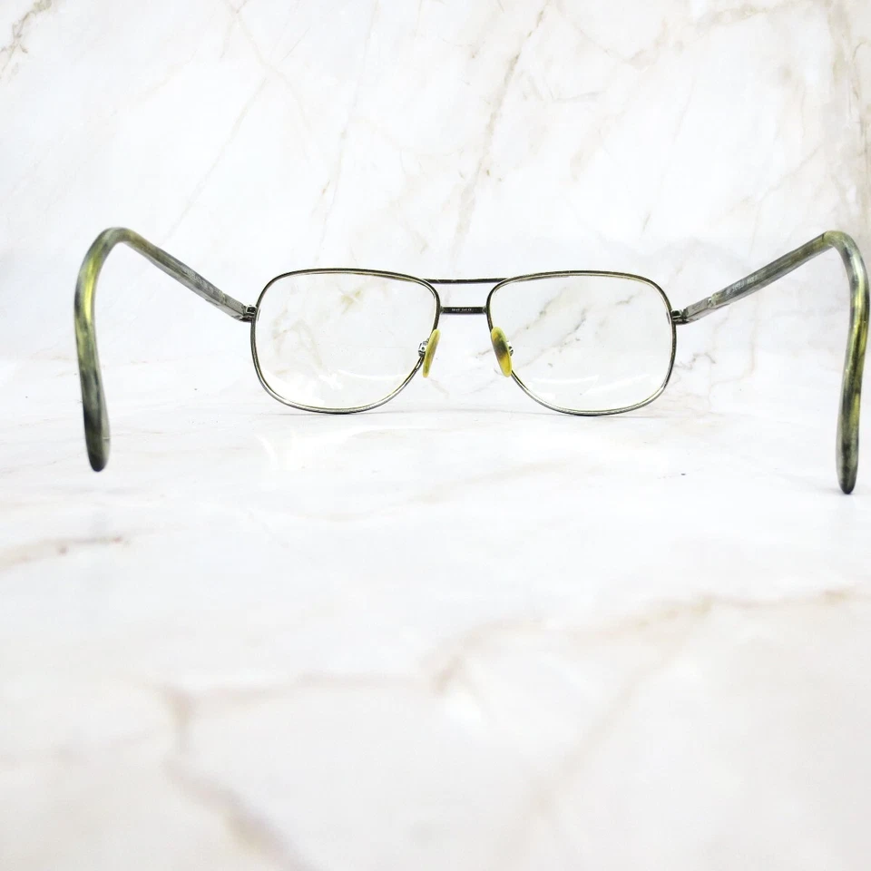 Safilo Elasta Eyeglasses Frame 3784-YT9 Men's Gunmetal Full Rim Aviator 59-17 - Image 1 of 4