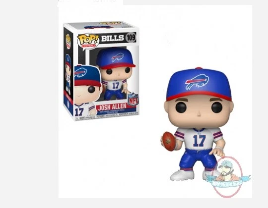 POP! Figura de vinilo Funko DMG de Josh Allen #109 de los NFL Bills Foto 1 de 1