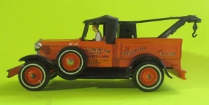 BW Matchbox - 1984 Yesteryears - Y-7 * 1930 Model 'A' Ford Tow Truck - Orange - Picture 1 of 3
