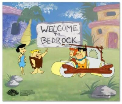 The Flintstones Freds Coche Nuevo Edición Limitada Sericel Nuevo Foto 1 de 4