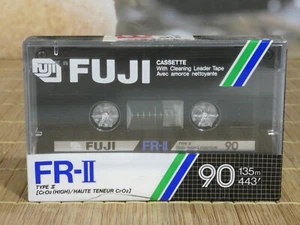 1X FUJI FR-II VINTAGE CASSETTE. TYPE II. 1985-87. 90 MINUTES. NEW. - Picture 1 of 4