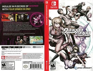 Dangan Ronpa Decadence NTSC Switch Replacement Inlay Only - Picture 1 of 1