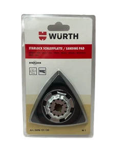 Würth Schleifplatte Starlock 93 mm für Bosch Fein Makita Metabo Skil - Bild 1 von 1