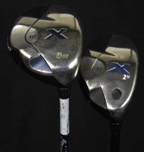 JUEGO DE PALOS DE GOLF CALLAWAY X LONGITUD: 5W-42.5 2H-41 PULGADAS DERECHA AGARRE NUEVO - Imagen 1 de 6