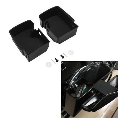 L & R Top Shelf Saddlebag Tray Organizer Fit For Harley Street Road Glide 14-23 - Image 1 of 4