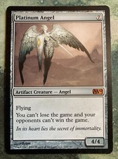MTG Platinum Angel Magic 2010 218/249 Regular Mythic NM