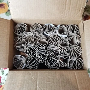 100 Clean Empty Toilet Paper Rolls Cardboard Tubes Art Craft DIY Projects - Picture 1 of 3