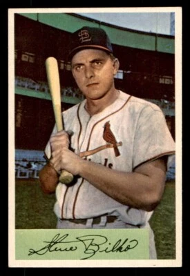 1954 Bowman Baseball #206 Steve Bilko NM *i1 - Image 1 of 2