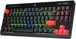 STOGA MK17 Gaming Keyboard RGB LED Backlit USB-C Wired Blue Switches...  - Picture 1 of 8