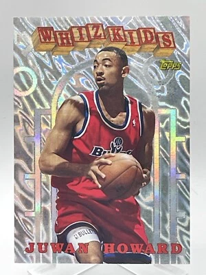 Juwan Howard 1995-96 Topps Whiz Kids #WK3 Insert G4 - Image 1 of 2