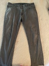 Uniqlo Men's Ultra Stretch Skinny Fit Jeans in Gray Size L (33-36)