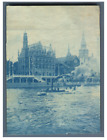 France, Paris, Pavillon de la Belgique  Vintage print. Exposition Universelle de