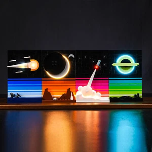 Kit de luz LED BrickBling para iluminación creativa LEGO Tales of the Space Age 21340 - Imagen 1 de 10