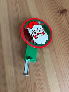 Vintage Jimmy Toys Push Spinner Wheel Sparking Santa Clause Christmas Toy Works! - Picture 1 of 2