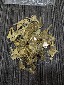 80 SCHLAGE ( SINGLE KEYS ) ORIGINAL FACTORY PRECUT KEYS (ALL SAME KEY CUT) SC-1  - Picture 1 of 2