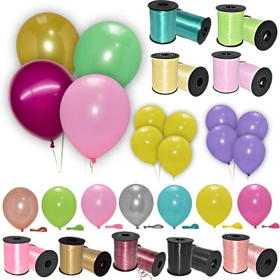 Balões simples 12" LÁTEX HÉLIO balões fitas curling presente embrulho festa BAL - Imagem 1 de 4