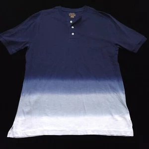 NEW! POLO RALPH LAUREN JUNIOR BOYS HENLEY SHIRT -XL 18/20 BLUE WHITE -PONY GOLF - Picture 1 of 10