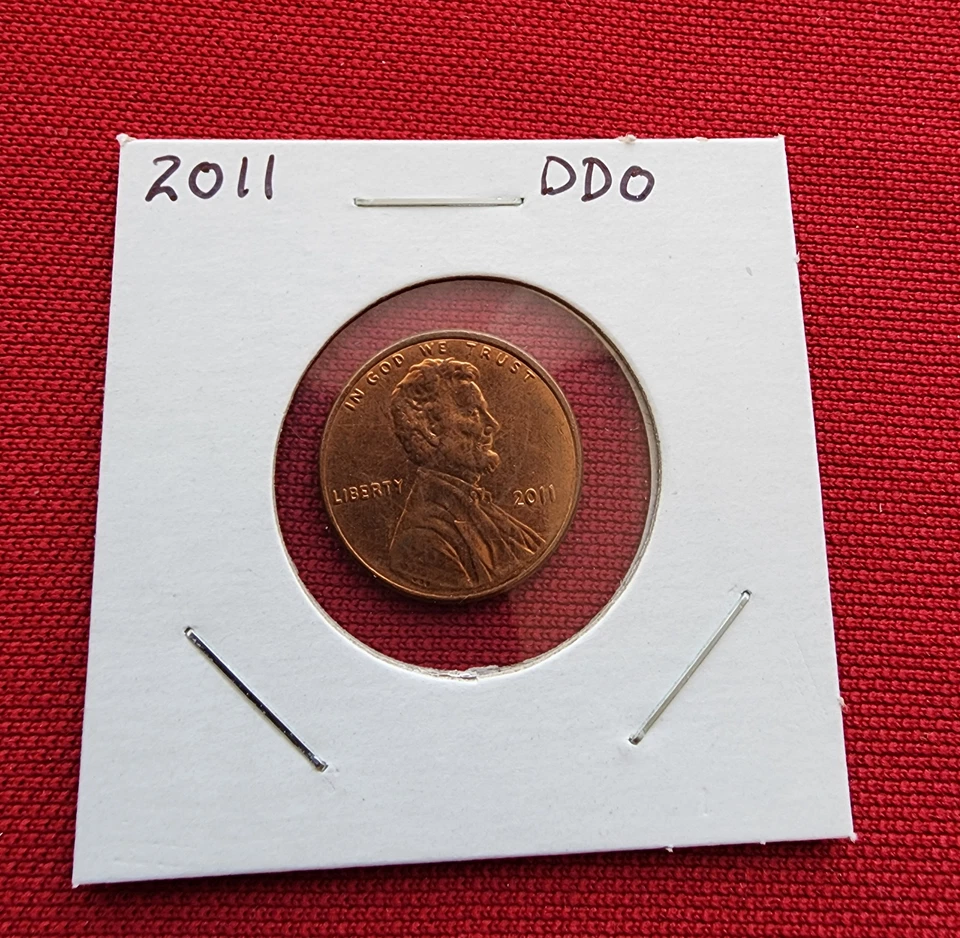 2011 Lincoln Shield centavo vermelho DDO-0001 - Imagem 1 de 4