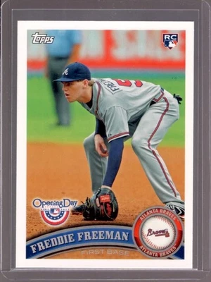 Freddie Freeman 2011 Topps Opening Day #70 Rookie RC Foto 1 de 2