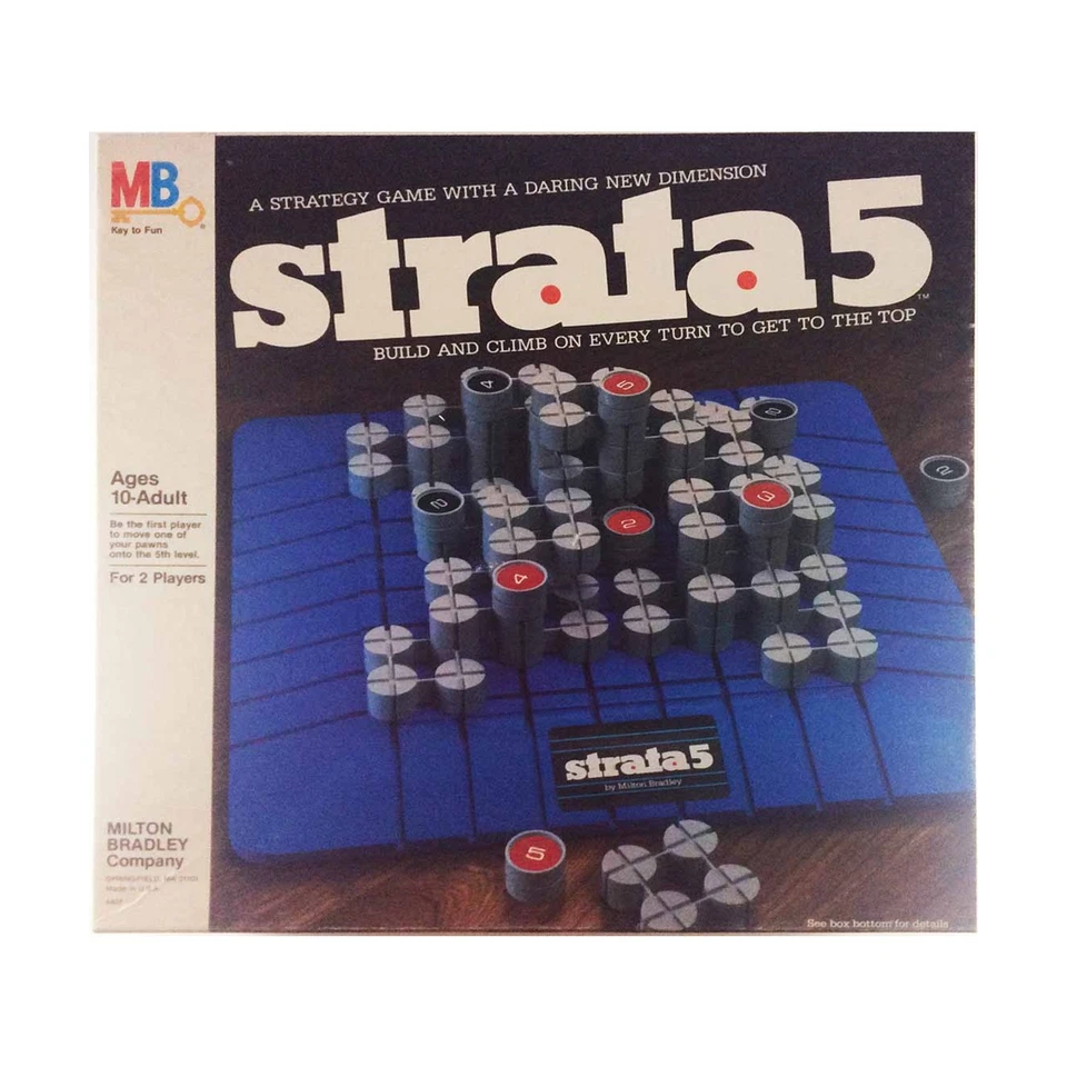 MTB Boardgame Strata 5 Box VG/EX - Image 1 of 1