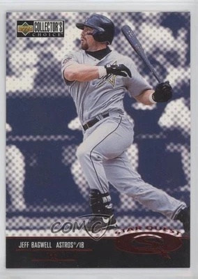 1998 Upper Deck Collector's Choice Starquest Jeff Bagwell #SQ37 HOF - Image 1 of 2