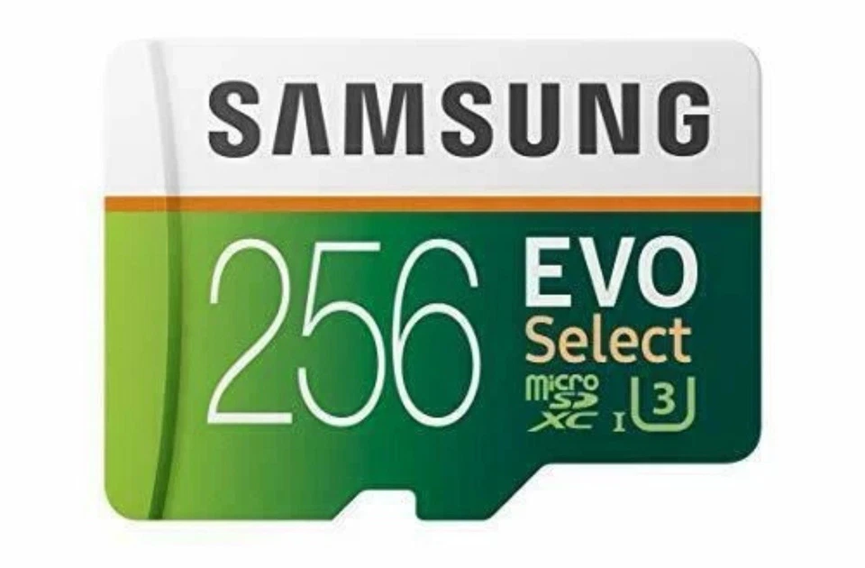 Tarjeta de memoria MicroSDXC Samsung EVO Select 256 GB Clase 10 Foto 1 de 1