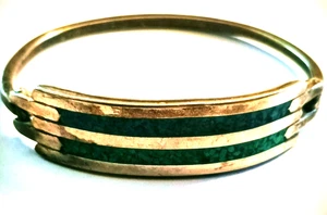 FANTÁSTICO BRAZALETE, SUROESTE, PLATA, ASTILLAS CON INCRUSTACIONES, 24 GRAMOS, TAMAÑO 6,25 - Imagen 1 de 15