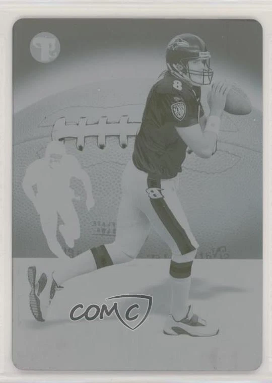 2003 Topps Pristine Press Plate Cyan 1/1 Kyle Boller #96 Rookie RC 9b4 - Image 1 of 3