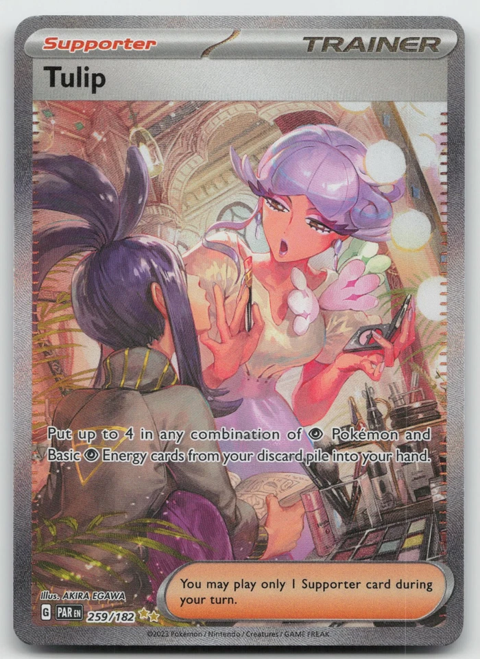 Tulip Special Illustration Rare Holo SV04: Paradox Rift 259/182 NM - Image 1 of 2