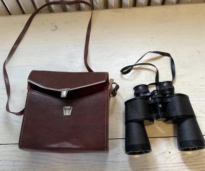 Sears 10x50mm Binoculars Extra Wide Angle Vintage 420ft@1000 Yd Fully Coat Japan - Image 1 of 4