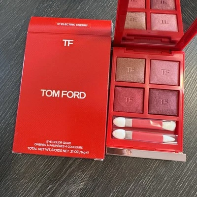 Tom Ford Eyeshadow Cherries Eye Quad 01 Electric Cherry Limited Edition - Image 1 of 4