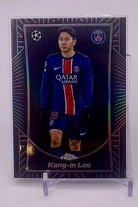 Kang-in Lee 2024-25 Topps Chrome UCC Shadow Etch #SE-7 PSG SSP Case Hit - Picture 1 of 2