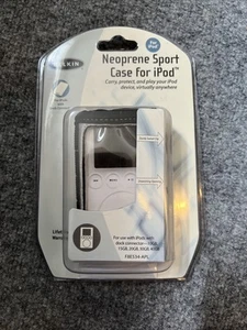 BELKIN Neoprene Sport Holster Case ~Fits ALL Gen Apple iPod Classic w Dock Conn - Picture 1 of 2