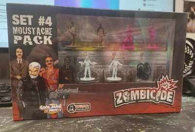 Zombicide Set #4: Moustache Pack (2014)**FACTORY SEALED** - Image 1 of 4