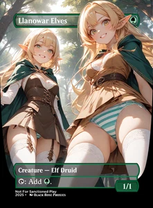 Llanowar Elves - MTG Anime Custom - Playtest - Picture 1 of 1