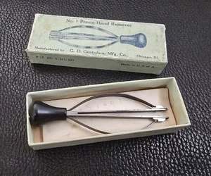 Watchmaker's Estate N.O.S.  Extractor de mano G.D. Gustafson Presto con caja, instrucciones - Imagen 1 de 7
