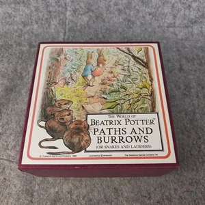 The World of Beatrix Potter Paths and Burrows (or Snakes and Ladders) Board Game - Picture 1 of 15